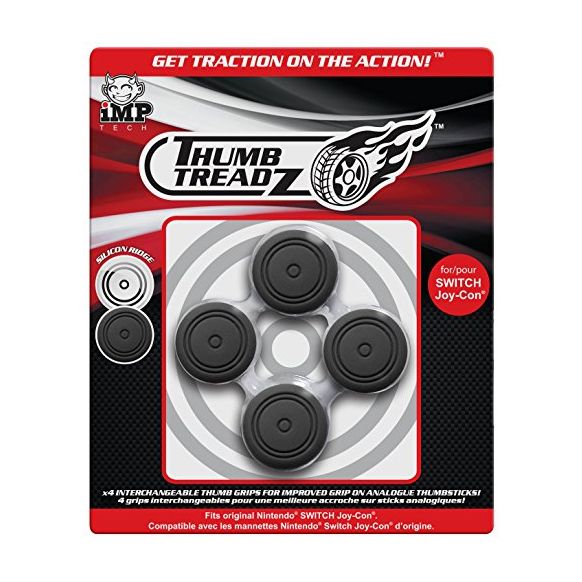 Nintendo Switch Thumb Treadz - Black (New)