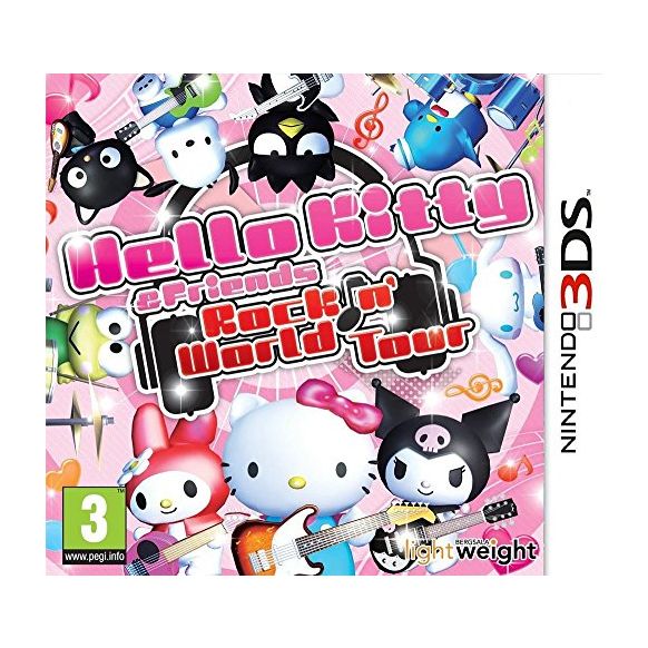 Hello Kitty and Friends: Rocking World (Nintendo 3DS) (New)