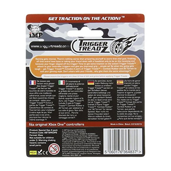 Trigger Treadz: Special Ops - 4 Pack (Xbox One) (New)
