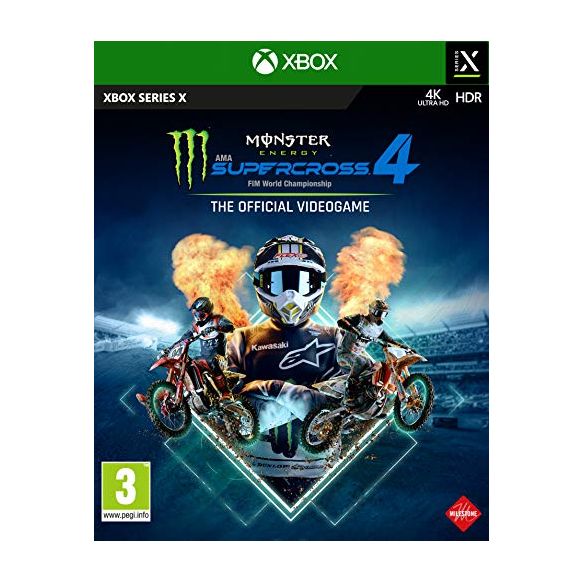 Monster Energy Supercross - The Official Videogame 4 (Xbox Series X) (New)