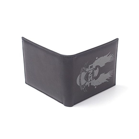 Bioworld Halo UNSC Logo Bi-Fold Wallet, Black (Mw571638Hlo) Coin Pouch, 16 cm, Black (New)