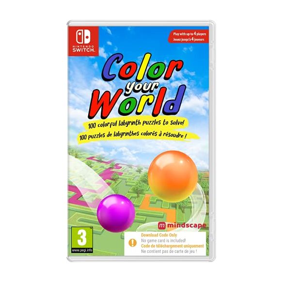 Color Your World (Code in A Box) (Switch) (New)