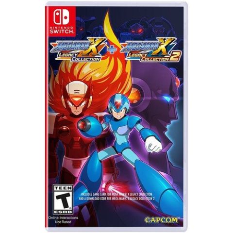 Mega Man X Legacy Collection 1 And 2 (Nintendo Switch) (US Import) (New)