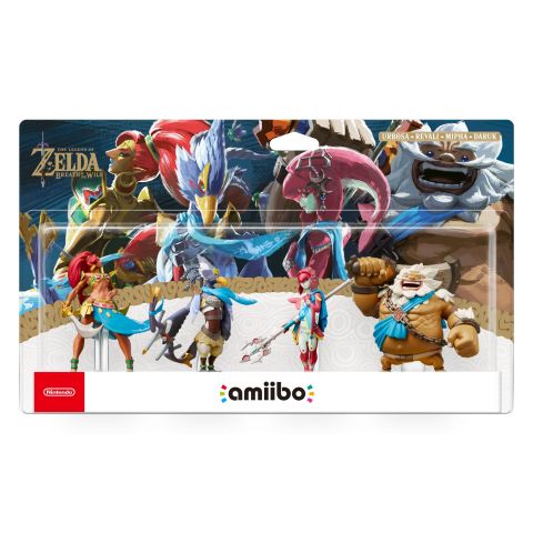 The Champions Amiibo - The Legend of Zelda: Breath of the Wild Collection (Nintendo Wii U/Nintendo 3DS/Nintendo Switch) (New)