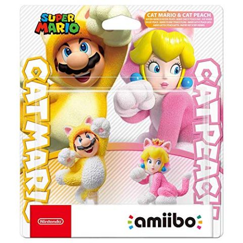 amiibo Cat Mario and Cat Peach (Nintendo Switch) (New)