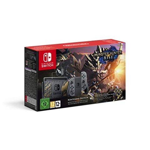 Nintendo Switch (Monster Hunter Rise Edition) (New)