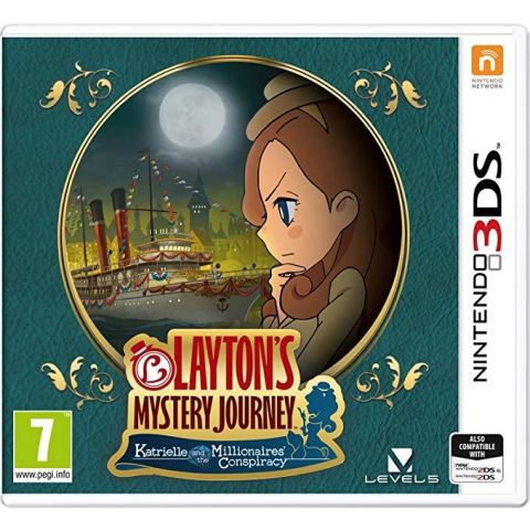 Layton's Mystery Journey: Katrielle and the Millionaires' Conspiracy (German Box) /3DS
