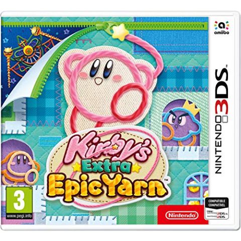 Kirby's Extra Epic Yarn (Nintendo 3DS) (New)