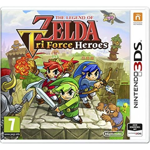 The Legend of Zelda: Tri Force Heroes (German Import) (3DS) (New)