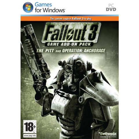 Fallout 3: Game Add-On Pack - The Pitt and Operation: Anchorage (PC DVD) (New)