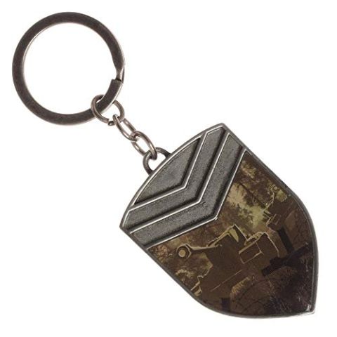 Call of Duty World War II COD WWII Shield Keychain (New)