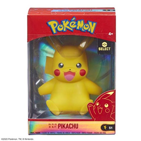 Pokemon PKW2275 4 INCH Kanto Vinyl Figure-Pikachu (New)