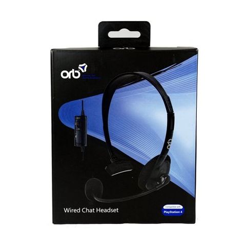 ORB Wired Chat Headset (PS4) (New)