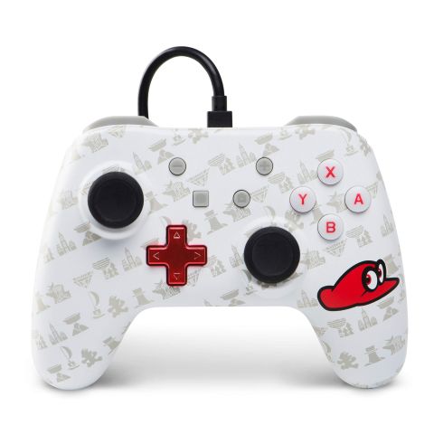 Wired Controller for Nintendo Switch (Mario Odyssey - Cappy Edition) (Switch) (New)
