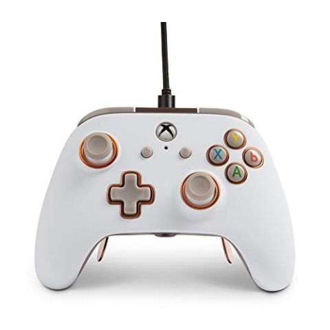 PowerA Fusion Pro Wired Controller For Xbox One - White (New)