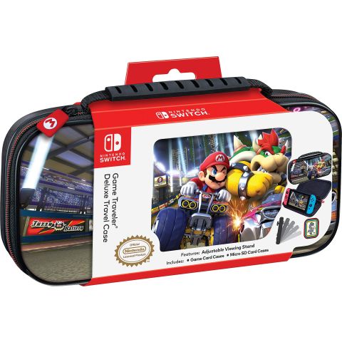 Mario Bowser Game Traveler Deluxe Travel Case for Nintendo Switch (New)