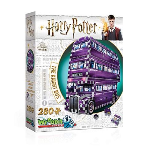 Wrebbit 3D W3D-0507 Harry Potter The Knight Bus 3D Puzzle - 280 pieces (New)