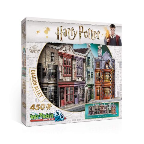 Wrebbit 3D Puzzle Harry Potter Diagon Alley Puzzle (New)