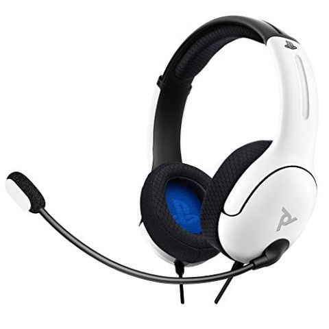 PDP Headset LVL40 Stereo (White) (PS4 / PS5) (New)