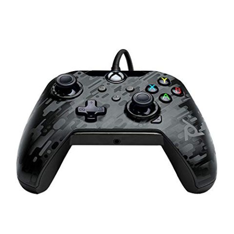 PDP Controller Wired (Xbox Series X) (Black Camo) (New)
