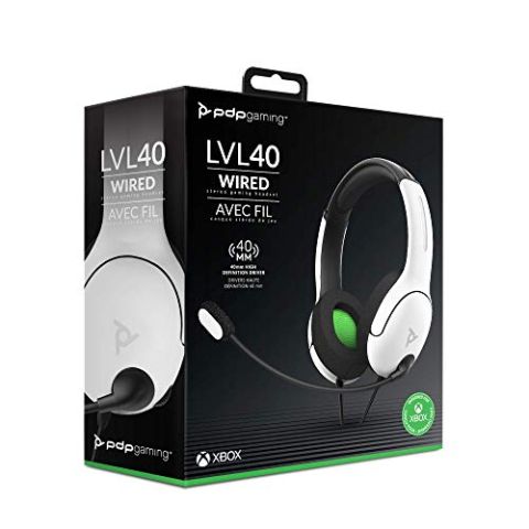 PDP Headset LVL40 (Series XIS) (White) (New)
