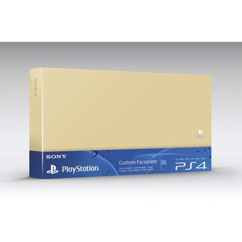 Sony Official Playstation 4 Custom Faceplate (GOLD) (PS4) (New)