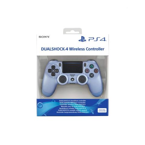 Sony PS4 DualShock Wireless Controller Titanium Blue New