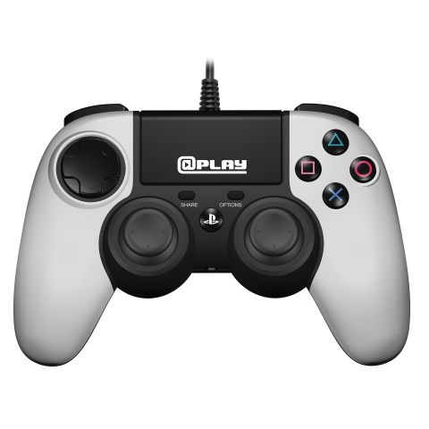 Officially Licensed PS4 Wired Controller - White (New)