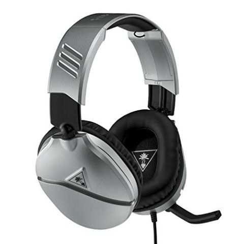 Turtle Beach Recon 70 Silver Gaming Headset - PS4, PS5, Nintendo Switch, Xbox One & PC (New)