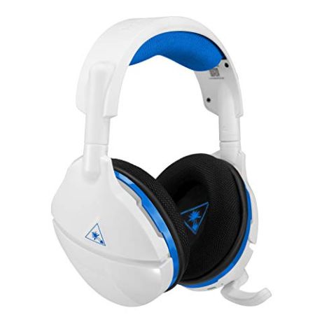 Turtle Beach Stealth 600 White Wireless Surround Sound Gaming Headset for PS4 (New)
