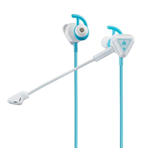 Turtle Beach Battle Buds In-Ear Gaming Headset (White/Teal) (Switch / Xbox One / PS4) (New)