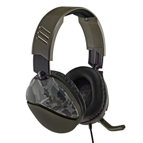 Turtle Beach Recon 70 Green Camo Gaming Headset - Xbox One, PS4, Nintendo Switch and PC (New)