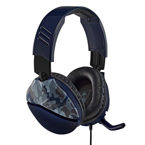 Turtle Beach Recon 70 Blue Camo Gaming Headset - PS4, Xbox One, Nintendo Switch and PC (New)