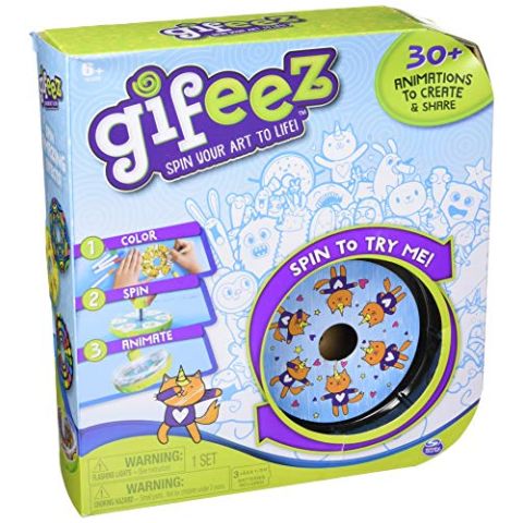 Gifeez, Spinning GIF Art Studio, Creates Over 30 Custom Animations, for Kids Aged 6 & Up (New)