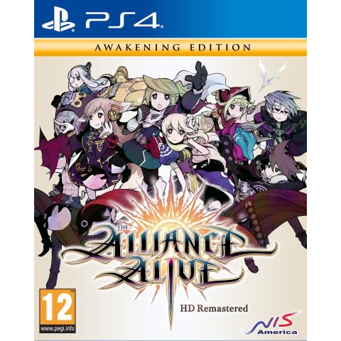 The Alliance Alive HD Remastered (Awakening Edition) (PS4) (New)