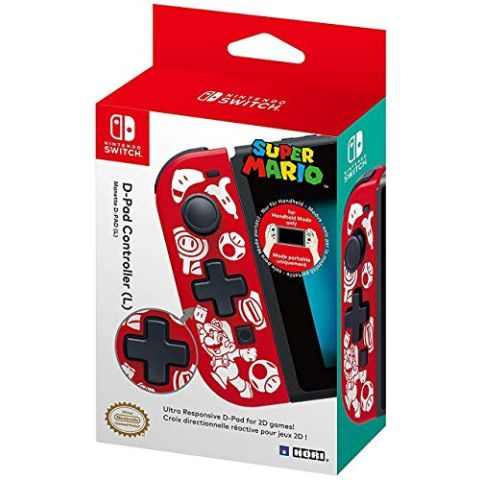 Hori Nintendo Switch D-Pad Controller (L) (Super Mario) (New)