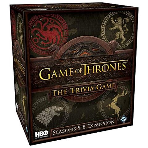 Fantasy Flight Games FFGHBO17 HBO Thrones Trivia Game: Seasons 5-8 Expansion, Various (New)