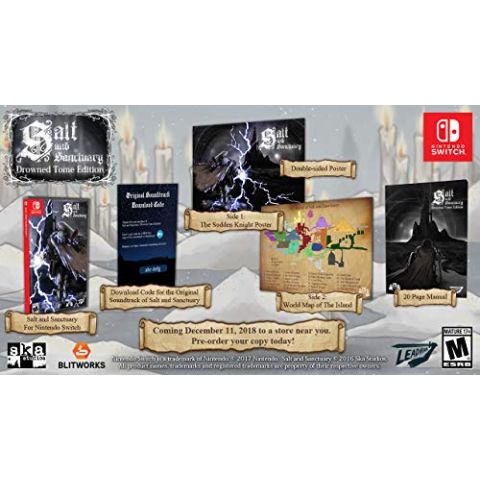 Salt and Sanctuary Drowned Tome Edition Nintendo Switch Game (US Import) (New)
