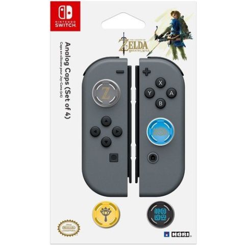 Hori Analogue Caps Zelda Breath of the Wild Edition for Nintendo Switch (New)
