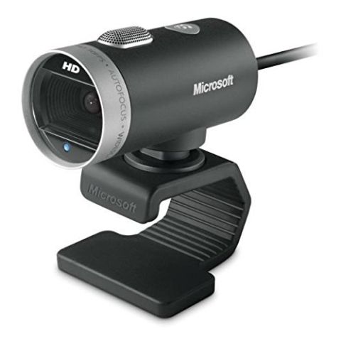 Microsoft LifeCam Cinema Webcam - Black/Silver (New)