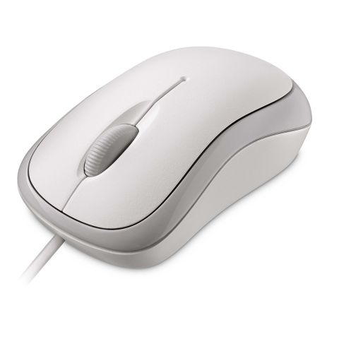 Microsoft Basic Optical Mouse - White (New)