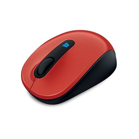 Microsoft Sculpt Mobile Mouse - Flame Red (New)