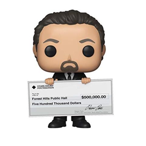 Funko 40157 POP Marvel: Spider-Man Far from Home-Happy Hogan Collectible Figure, Multicolor (New)