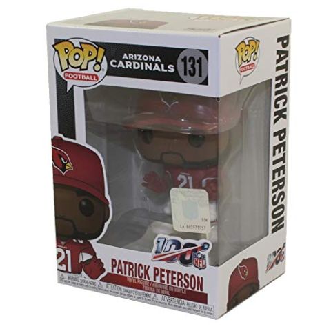 Funko 42877 POP. Vinyl: NFL: Cardinals - Patrick Peterson (Home Jersey) Collectible Figure, Multicolour (New)