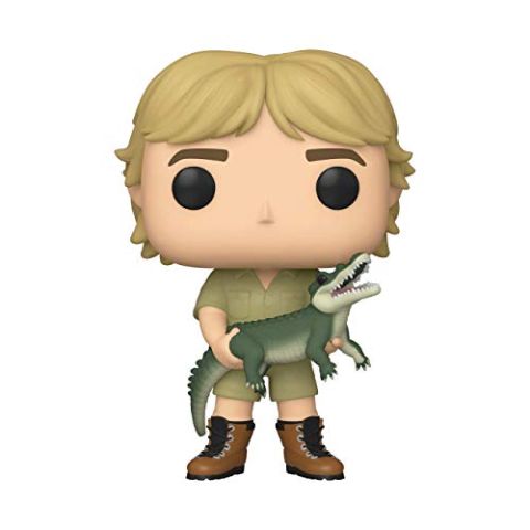 Funko 43977 POP TV: Crocodile Hunter-Steve Irwin Chase (Stlyes May Vary) w Collectible Figure, Multicolour (New)