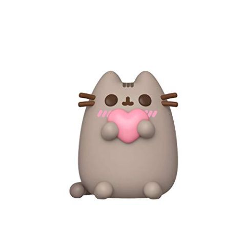 Funko 44529 POP Pusheen w/Heart Collectible Toy, Multicolour (New)