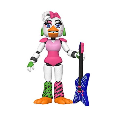 Funko 47491 Action Figure: Five nights at Freddys-PizzaPlex- Glamrock Chica Collectible Toy, Multicolour (New)