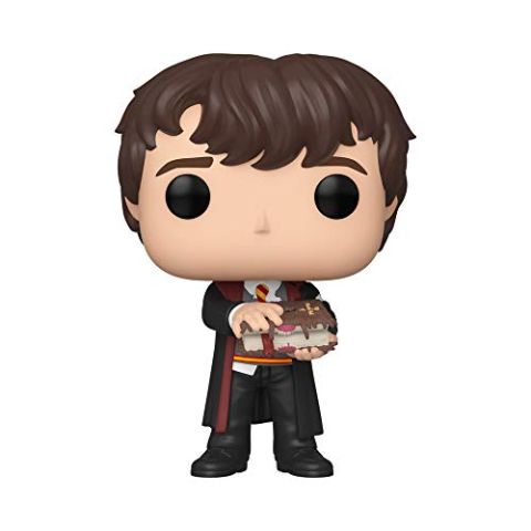 Funko 48068 POP Harry Potter-Neville w/Monster Book Collectible Toy, Multicolour (New)