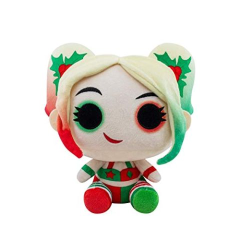 Funko 51065 POP Plush: DC Holiday-Holly Quinn w/Mallet Comics Collectible Toy, Multicolour (New)