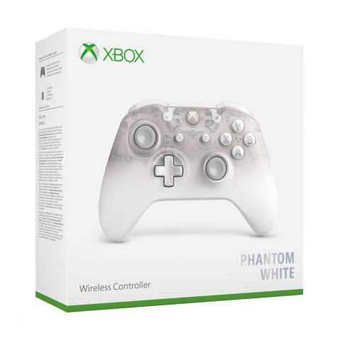 Xbox Wireless Controller (Phantom White Special Edition) (Xbox One) (New)